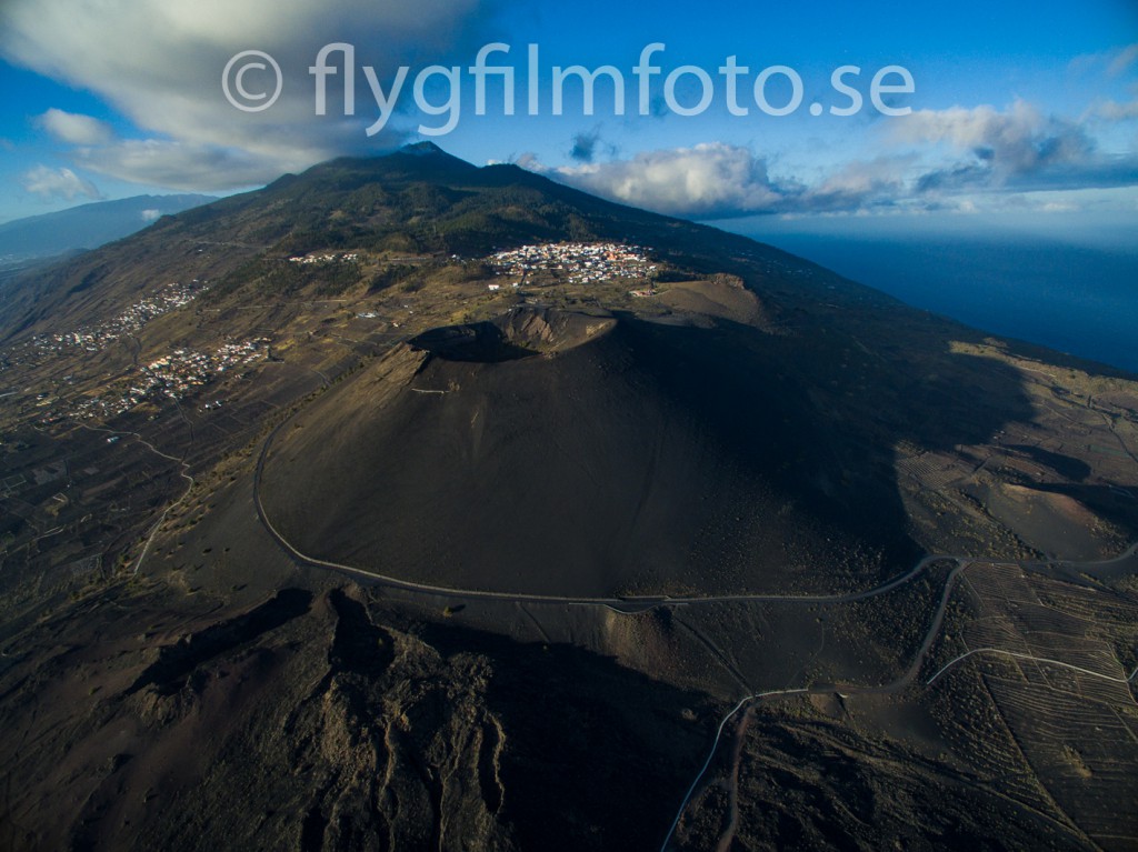 Volcano at La Palma
